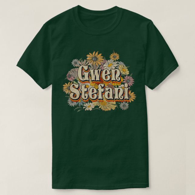 stolt över att vara Stefani Personlig Namn GWEN Be T Shirt (Design framsida)