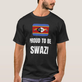 stolt över att vara Swazi T Shirt