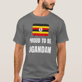 stolt över att vara ugandisk t shirt