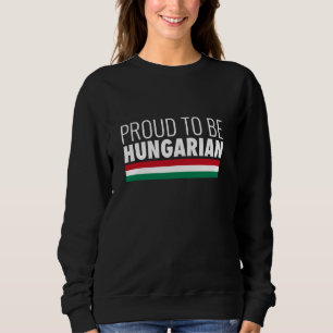 stolt över att vara Ungerns Flagga T Shirt