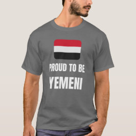 stolt över att vara Yemeni T Shirt