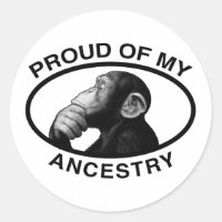 stolt över min gamla chimp