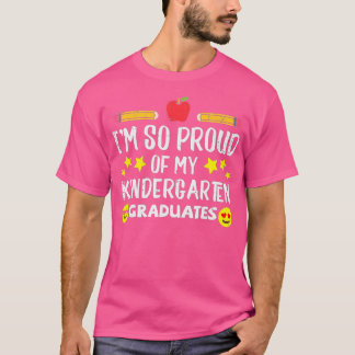 stolt över min Kindergarten Studenter i går i skol T Shirt