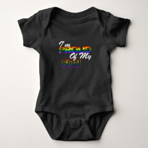 stolt över min son Rainbow Gay LGBT Pride Shirt T Shirt