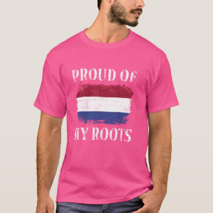 stolt över mina nederländska rötter Nederländska F T Shirt