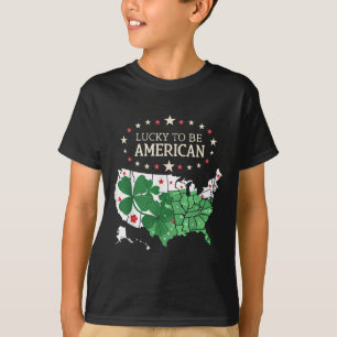 stolt över oss Klöver Karta - som tur är att vara T Shirt