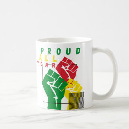 stolt över svartsjukan kaffemugg
