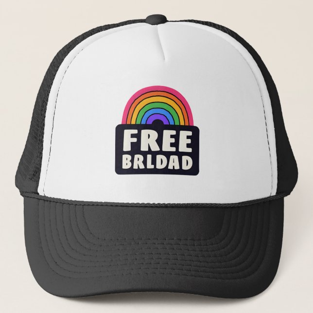 stolt över vem jag är - HBT-Pridets citat Keps (Framsida)
