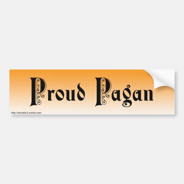 STOLT PAGAN bildekal (Framsidan)