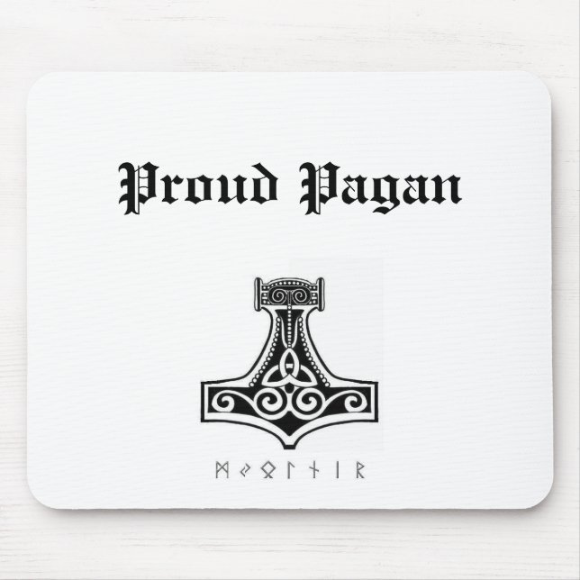 Stolt Pagan Mousepad Musmatta (Framsidan)