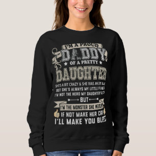 stolt pappa åt en Söt dotter Fars dag Tee