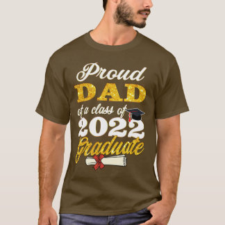 stolt Pappa av 0 gradua i klass 0 Student Far T Shirt