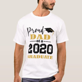 stolt Pappa av 2020 Student T Shirt