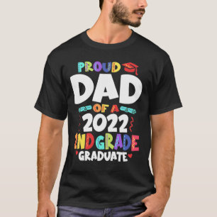 stolt Pappa av 2022 års andra Student Klass T Shirt