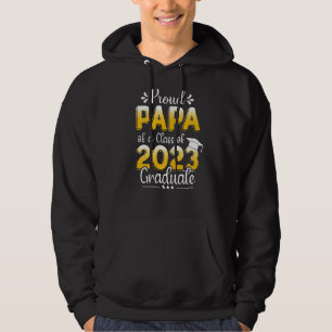stolt Pappa av 2023 års högre klass i Student på 2 Hoodie