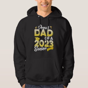 stolt Pappa av 2023 års ledande Studenten Hoodie