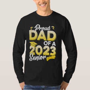 stolt Pappa av 2023 års ledande Studenten T Shirt
