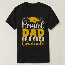 stolt Pappa av den berömda Studenten 2023 Student T Shirt