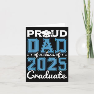stolt Pappa av en CL av 2025 Student Studenten Pap Kort