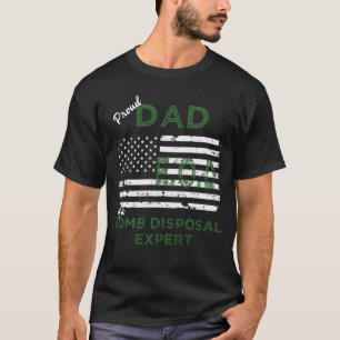 Stolt pappa av en desarmering av blindgångare t shirt