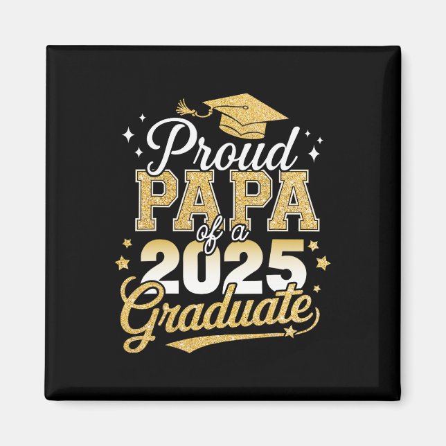 stolt Pappa av en högsta betyg på 2025 Student Magnet (Framsidan)