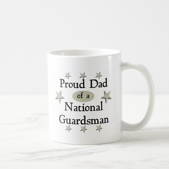 Stolt pappa av en medborgareGuardsman Kaffemugg (Höger)