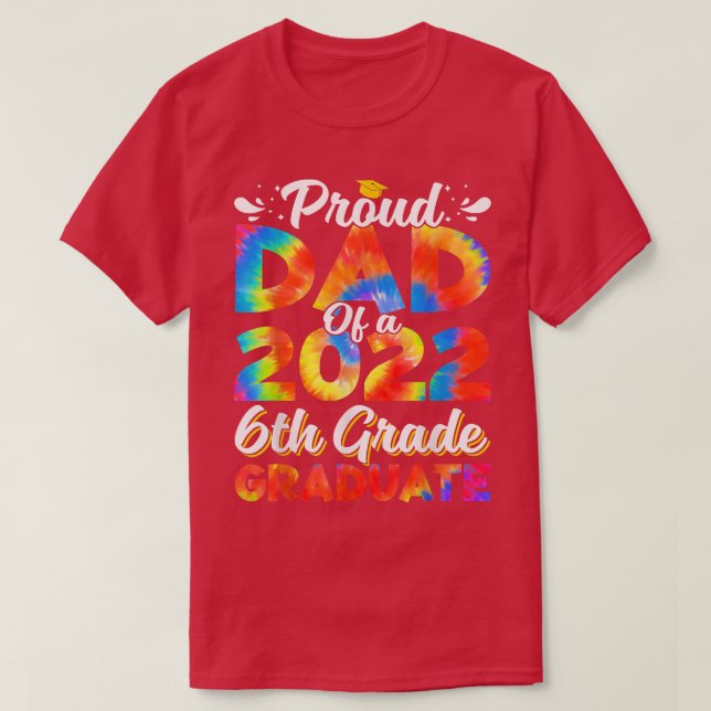 stolt Pappa av Studenten i Student i 6e 2022  T Shirt (Design framsida)