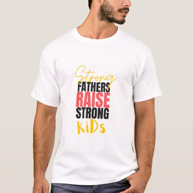 Stolt Pappa Fars dag Grafisk T-shirt (Framsida)