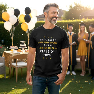 Stolt Pappa Hennes Examen Era Klass 2026 T Shirt
