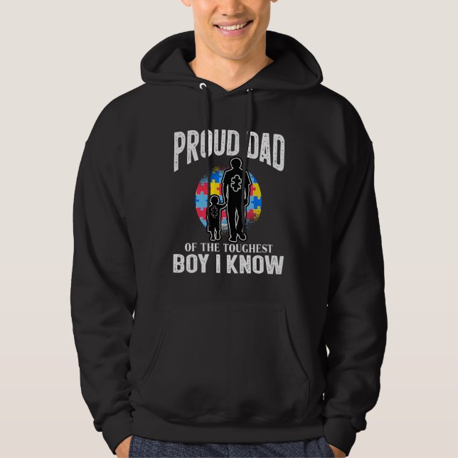 Stolt pappa hoodie (Framsida)