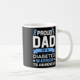 stolt Pappa i en diabetesanfallsskådespelare T1d Kaffemugg