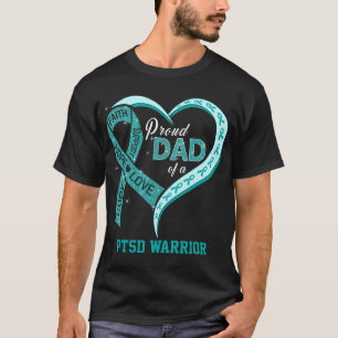 stolt Pappa i en PTSD-krigare T Shirt