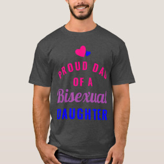 stolt Pappa i ett bisexuellt dotterföretag T HBT-P T Shirt