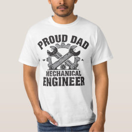 stolt Pappa i ett mekaniskt Ingenjör T Shirt