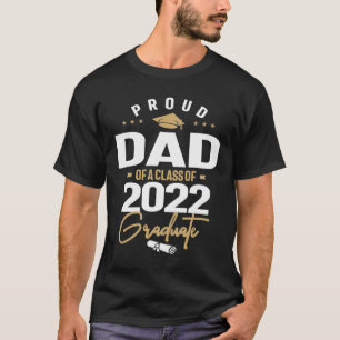 stolt Pappa i klass 2022 Student Studenten T Shirt