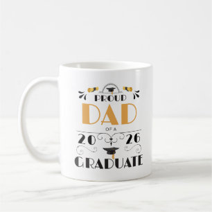 stolt Pappa i klass 2026 Student 2026 Kaffemugg