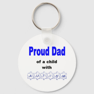 Stolt pappa Keychain Nyckelring
