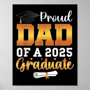 stolt Pappa över 2025 års högsta Studenterna högst Poster