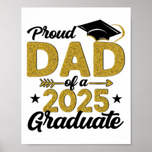stolt Pappa över 2025 års högsta Studenterna högst Poster