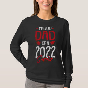 stolt Pappa över en Studenten-Pappa pappa 2022 T Shirt