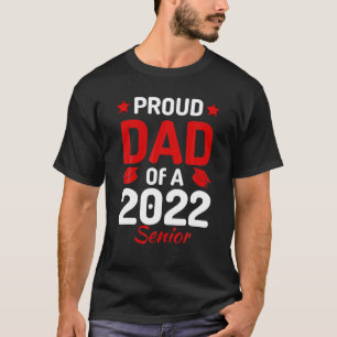 stolt Pappa över en Studenten-Pappa pappa 2022 T Shirt