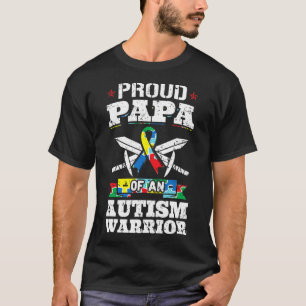 stolt Pappa över en tismisk krigarantins medvetand T Shirt