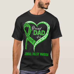 Stolt Pappa Till En Cerebral Pares Krigare T Shirt