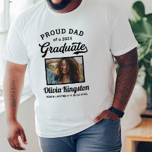 Stolt pappa till en examenårgång 2026 Vit