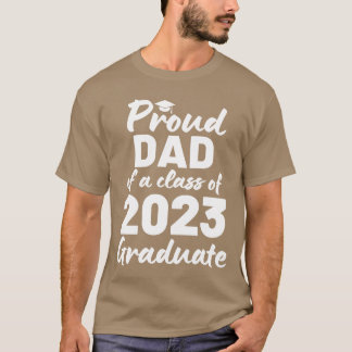Stolt pappa till en examenklass 2023 familj t shirt