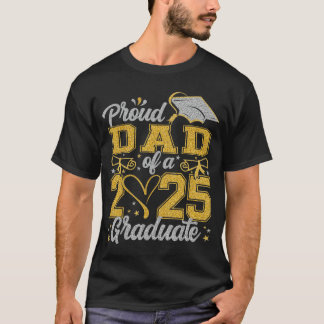 Stolt pappa till en examenklass 2025 gymnasieelev t shirt