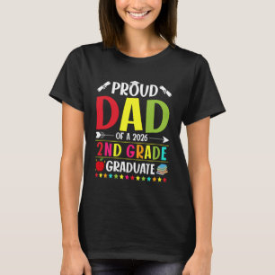 Stolt pappa till en examenklass 2026 2:a klass exa t shirt