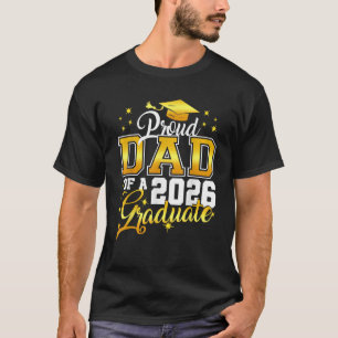 Stolt pappa till en examenklass 2026 avgångselev 2 t shirt