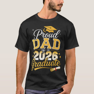 Stolt Pappa Till En Klass Av 2026 Utexaminerad Sen T Shirt