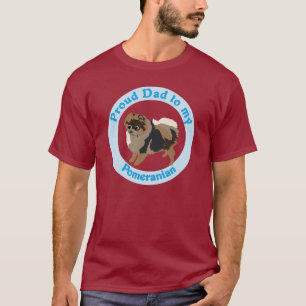 Stolt pappa till min Pomeranian Tee Shirt